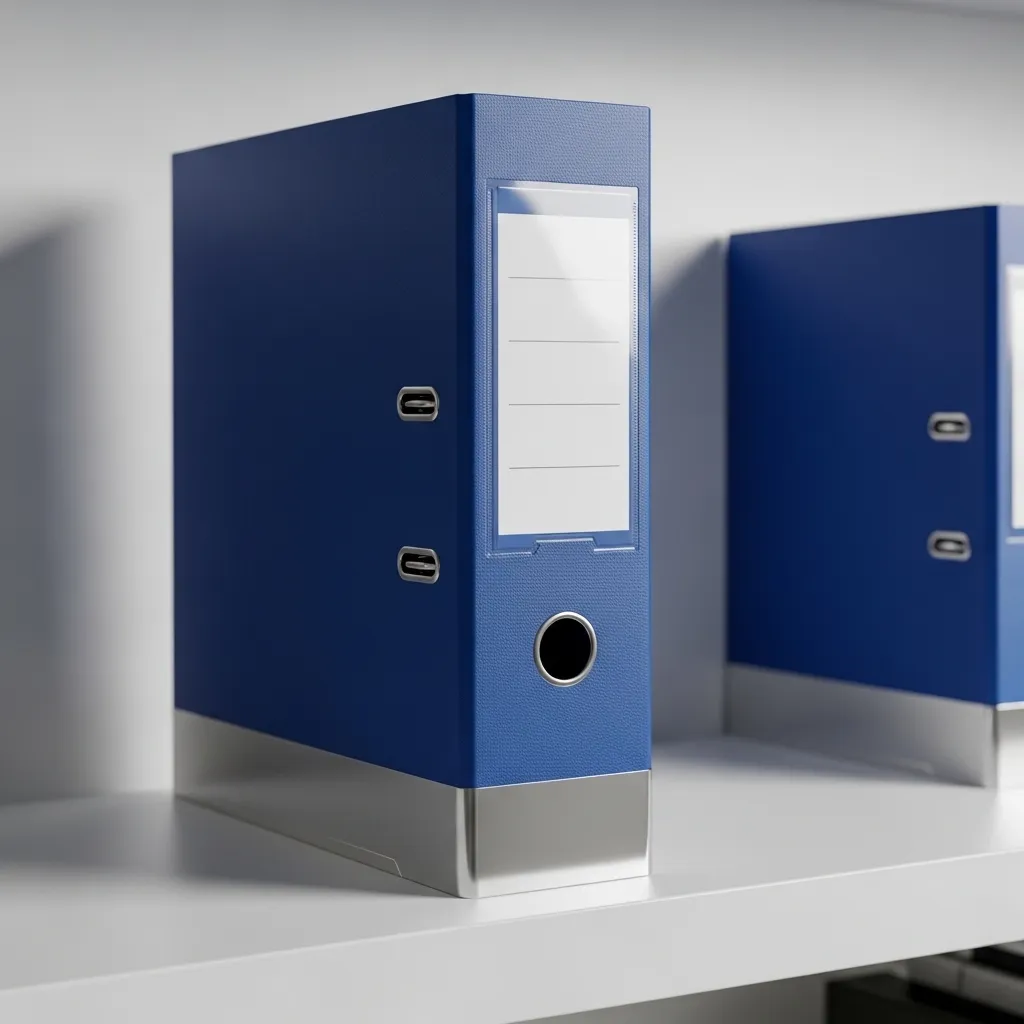 Leitz Geniş Klasör A4 Mavi