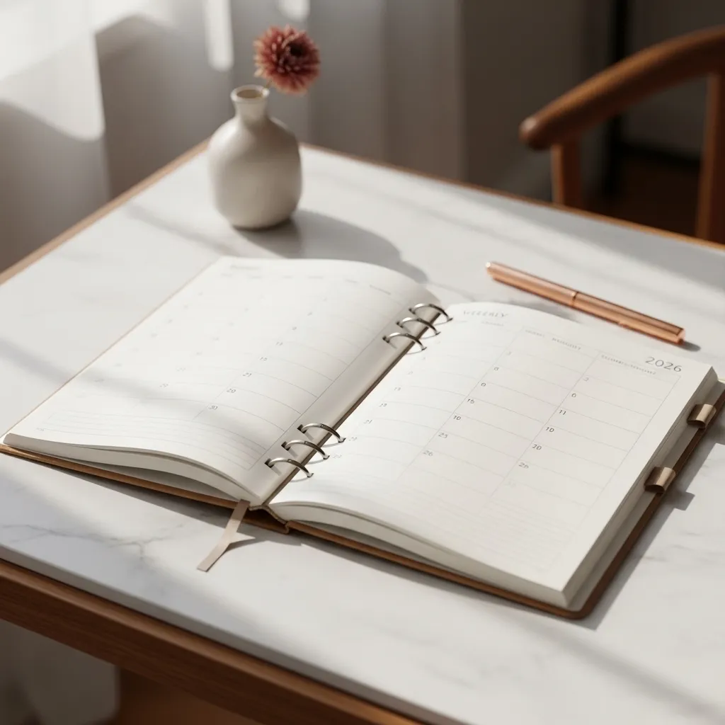 2026 Haftalık Planner Ajanda