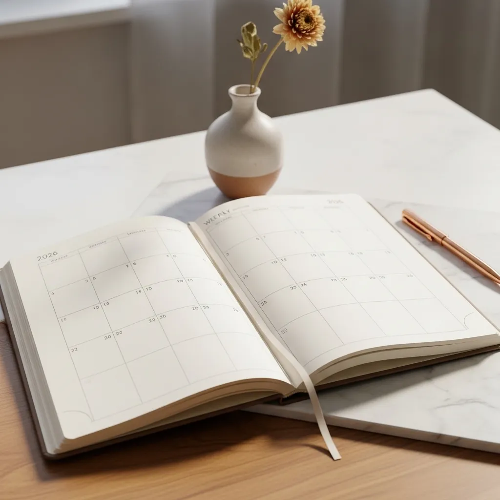 2026 Haftalık Planner Ajanda