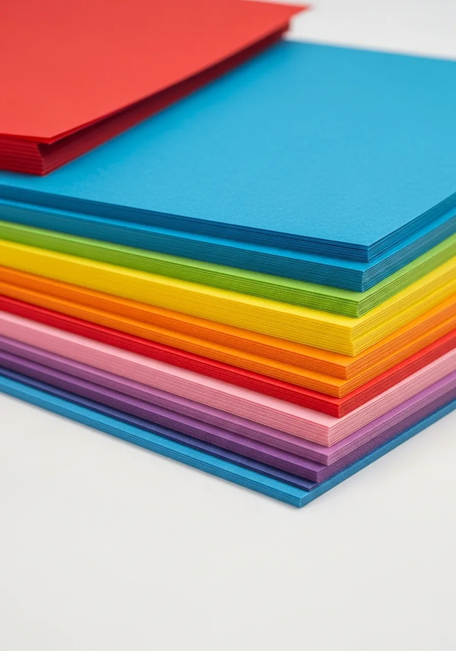 Renkli A4 Kağıt 10 Renk 100 Yaprak