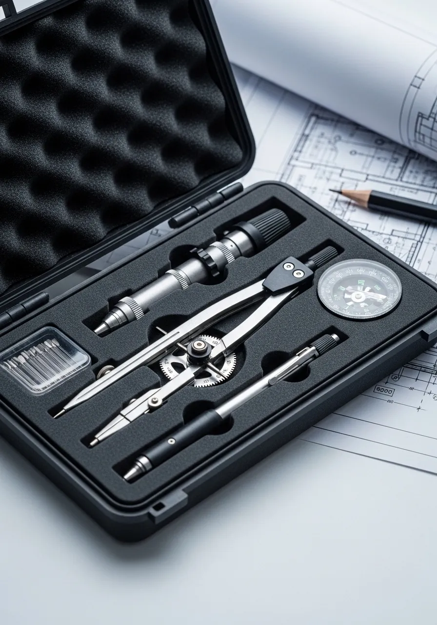 Rotring Pergel Seti 4 Parça