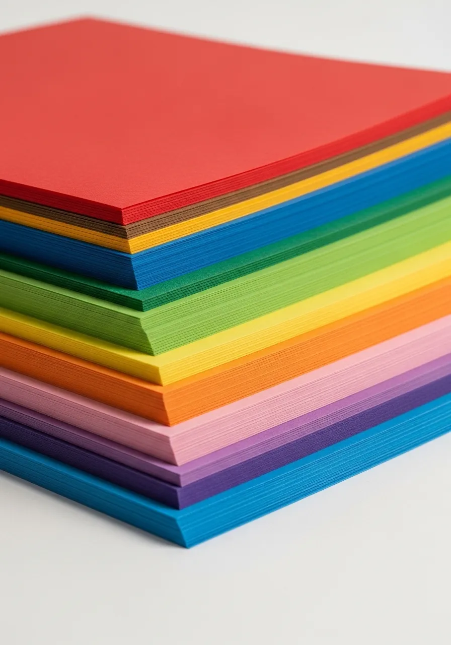 Renkli A4 Kağıt 10 Renk 100 Yaprak