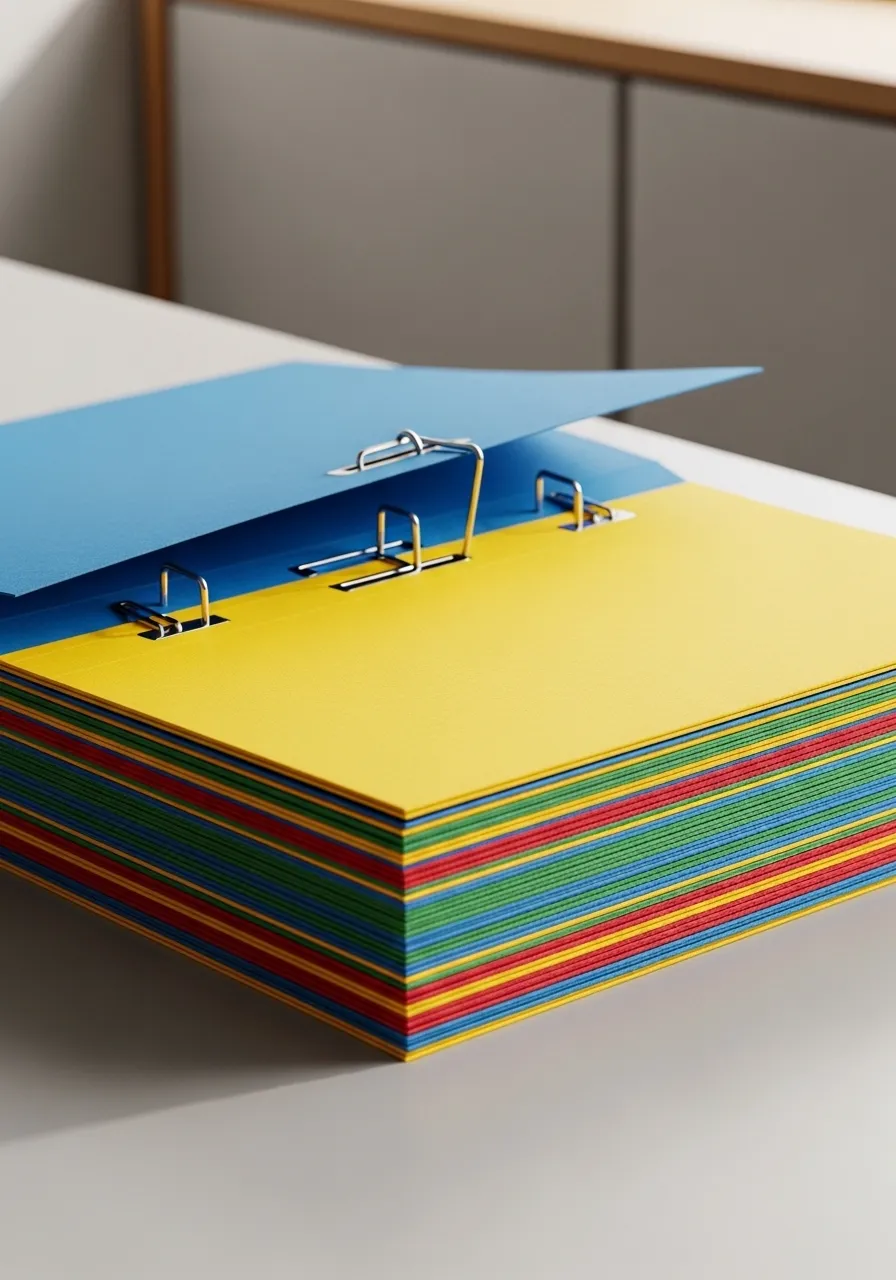 Telli Dosya Karton A4 50li Paket