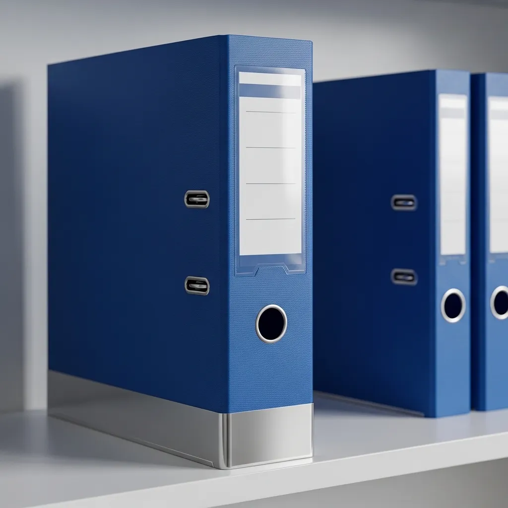 Leitz Geniş Klasör A4 Mavi