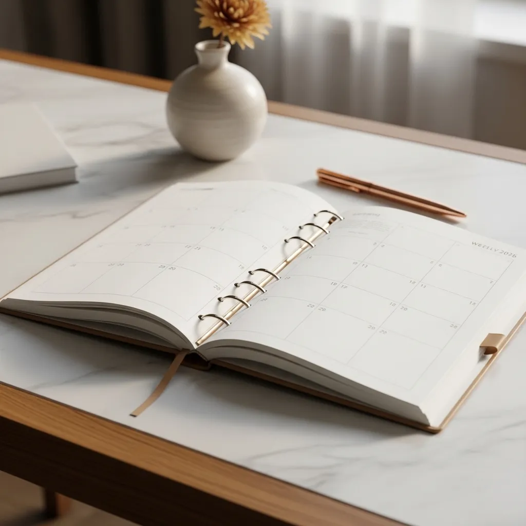 2026 Haftalık Planner Ajanda