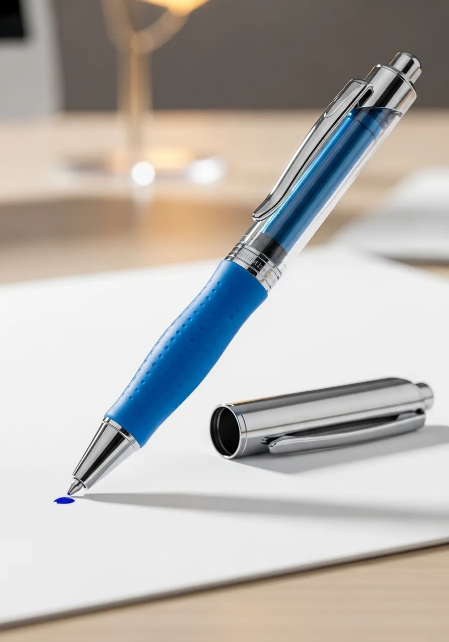 Pentel Energel Tükenmez Kalem Mavi